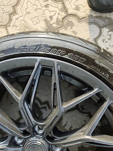 Диски: Литые Диски R 18 Комплект, отверстий - 5, Б/у — 7