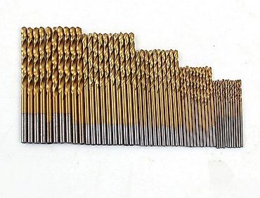baterijski: SET 50 BURGIJA ZA BIJAKS 1/1.5/2/2.5/3MM | Hss mikro burgije — 2