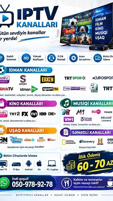 atv plus ci modul satilir: Smart IPTV xidməti və Android TV Box həlli. İP kameraların qurulması — 1