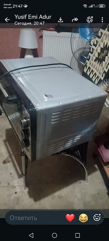 Elektrik mini soba – stolüstü tip - Korpus: metal, qara ön panel və