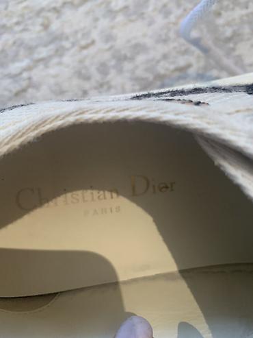 adidas campus: Кеды Christian Dior - Модель низкие на шнуровке, с резиновым носком — 3