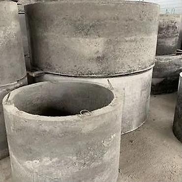 Железобетонные (ЖБИ) кольца для септика: Железобетонное (ЖБИ) кольцо для септика Размер: 150 x 90 x 9 см, Платная установка, В розницу — 8