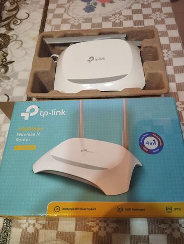 modem netis: TP-Link markalı, 300Mbps sürətə malik "Wireless N Router" modeli. Bu