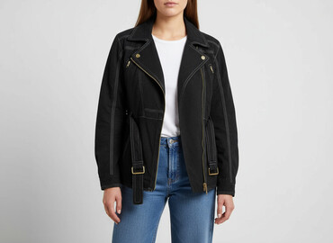 bomberka do sukienki: Women`s lightweight jacket, size M