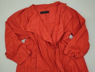 czerwone sukienki wyprzedaż: Coat, Zara, M (EU 38), condition - Good