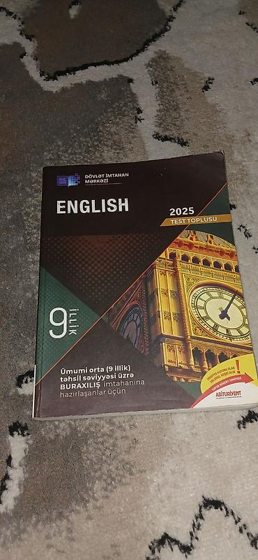 Testlər: Məhsul: “English 2025 – Test Toplusu” (Dövlət İmtahan Mərkəzi) - — 1