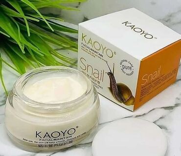 golden pearl krem: Крем KAOYO содержит ценный экстракт слизи улитки, оказывающий на кожу