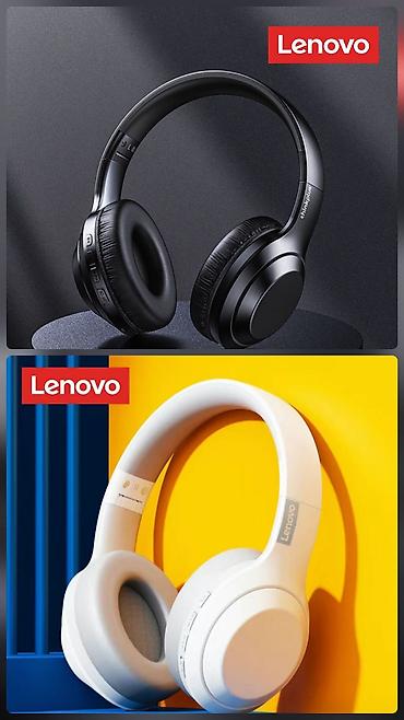 Видеоигры и приставки: Беспроводные гарнитуры, Lenovo, Новый, цвет - Белый — 2