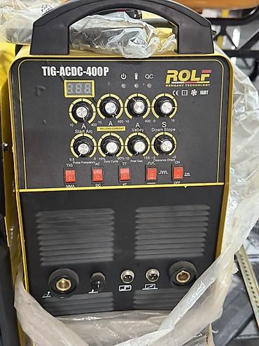 сварка 4 в 1: Сварочный инвертор ROLF TIG-ACDC-400P (IGBT) Профессиональный аппарат — 1