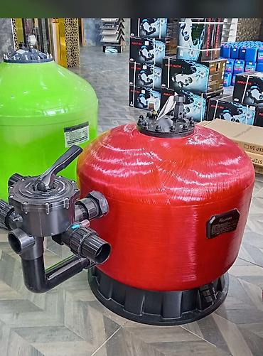 paylayıcı: Hovuz filtrləmə avadanlıqları dəsti Tərkib: - Qum filtri çənləri — 7