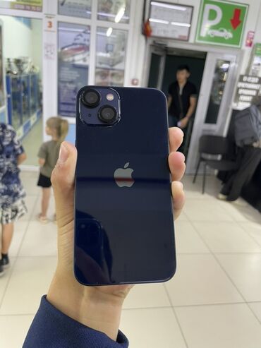купить бу айфон 13: IPhone 13, Колдонулган, 128 ГБ, Midnight