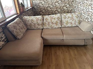 Divanlar: Künc divan, İşlənmiş, Açılan, Bazalı, Parça — 1