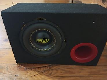 Avtomobil audio sistemi – subwoofer və 4 kanallı gücləndirici