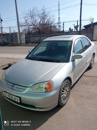 сивик левый: Honda Civic: 2001 г., 1.6 л, Автомат, Бензин, Седан