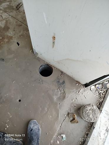 plastik qapllar: Beton kəsmə - Beton deşmə xidməti Beton kubik kərpicdən qapı — 9