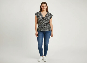 bonprix bluzy damskie wyprzedaż: Bonprix, Bluzka damska, rozmiar XL