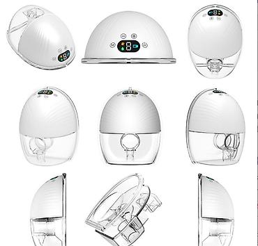 электрические молокоотсосы: Электрический двойной молокоотсос Wearable Electric Breast Pump В — 8