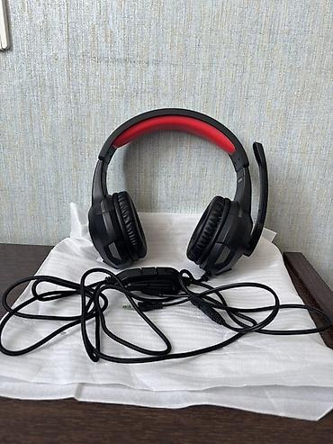 mikrofon qiymetleri: Trust Gaming çoxplatformalı qulaqlıq-mikrofon (Over‑Ear Gaming — 3