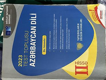 guven informatika test pdf: Azərbaycan dili Testlər 11-ci sinif, DİM, 2-ci hissə, 2023 il — 3