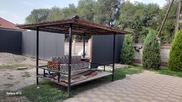 цветочные горшки большие: Беседка 2 x 3 x 2 м, Металл