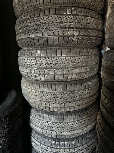 колесо r16: Шины 215 / 60 / R 16, Зима, Б/у, Комплект, Легковые, Япония, Bridgestone