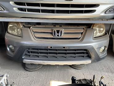 Передняя часть кузова Honda: бампер в сборе с решёткой радиатора