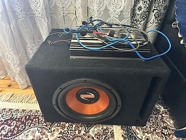 kredit kalonkalar: Avtomobil üçün səs sistemi dəsti - Subwoofer: Semtoni markalı, portlu — 2