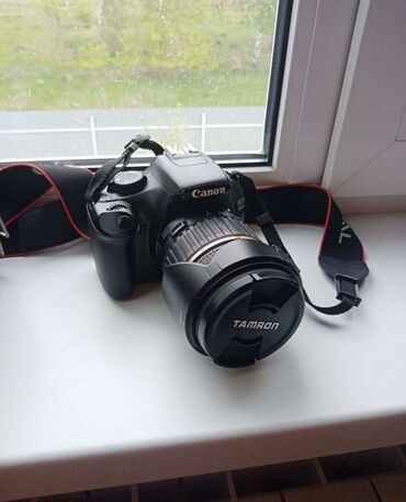 профессиональный фотоаппарат: Зеркальный фотоаппарат Canon eos1100b+ объектив Tamron 17-50 f2.8