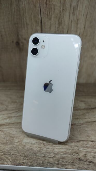 охладитель для телефона: IPhone 11, Б/у, 128 ГБ, Белый, Защитное стекло, Чехол, 100 %