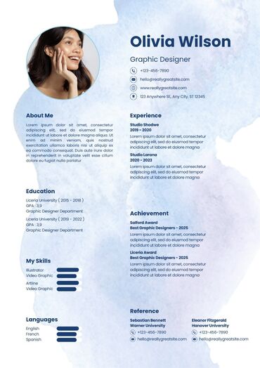 uv cap: Online CV Hazırlanması📝✅ Sizində bu cür CV-yə ehtiyacınız varsa yazıb