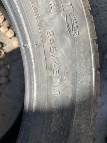 рага авто: Шиналар 245 / 45 / R 18, Жай, Колдонулган, Жуп, Жеңил унаалар, Michelin