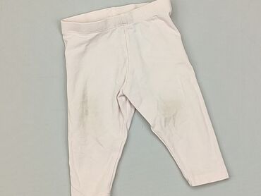legginsy jednokolorowe: Leggings, H&M, 0-3 months, condition - Good