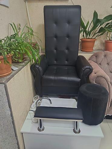 Pedikur kreslosu satilir 250azn. Hec bir problemi yoxdur. Unvan