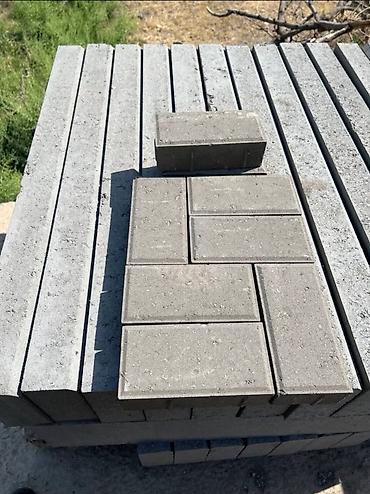 Брусчатка кирпич: Тротуарная плитка вибропрессованная, форма «кирпич». - Материал — 4