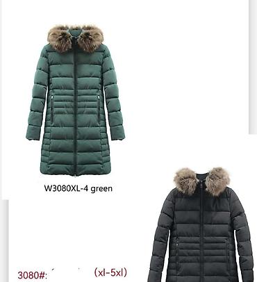 Ženska duga zimska jakna W3080 - Model: 3080 / W3080XL-4 - Kroj