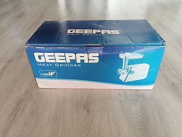 gepas: Geepas GMG746 ətçəkən – 1200W güclü mühərriklə. Xüsusiyyətlər: - — 2