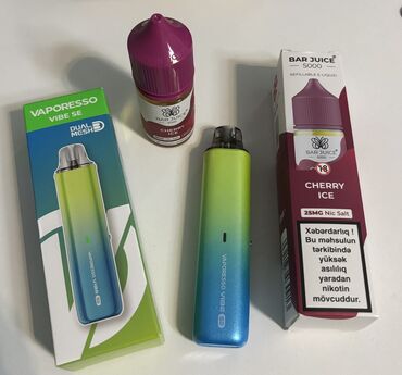 бижутерия из муранского стекла: Vaporesso Vibe SE model elektron siqaret. 1100 mah batareya həcmi və