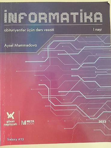 informatika: İnformatika 11-ci sinif, 2022 il — 1