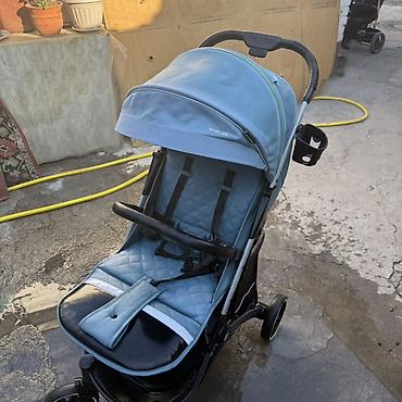 Детский мир: Прогулочная коляска Start Joy (Start Lep) голубого цвета. В — 4