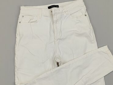 biała dżinsowe spódnice: Jeansy, Reserved, M, stan - Bardzo dobry