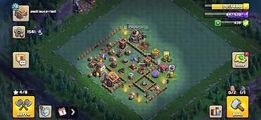 şexsi eşyalar: Clash of Clans oyun hesabı - Şəhər Bələdiyyəsi (Town Hall): 12 - Kupa — 3