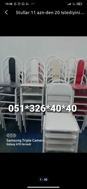 Masa və oturacaq dəstləri: Qonaq otağı üçün, Yeni, Açılmayan, Dördbucaq masa, 2 stul — 21