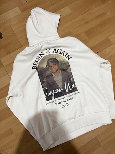 pull and: Мужская толстовка, M, Li-Ning, Новый, цвет - Белый, Самовывоз — 2