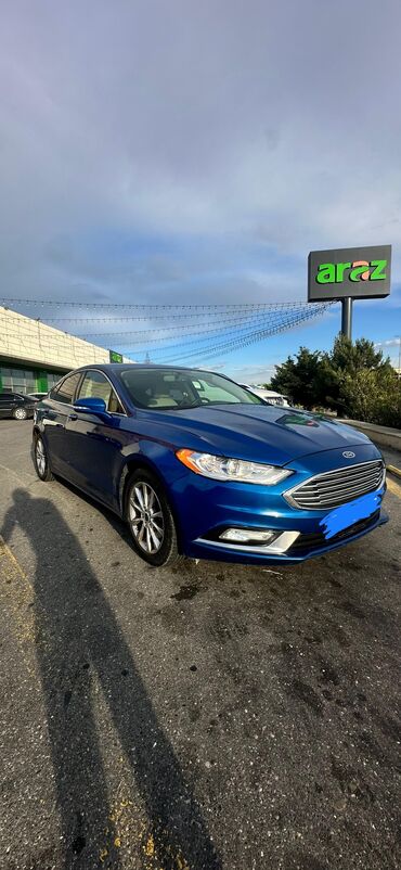 avto az yeni: Ford Fusion: 1.5 л | 2017 г. 150000 км Седан