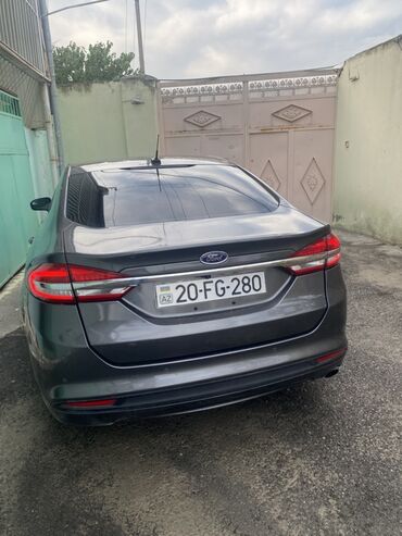 Мототранспорт: Ford Mondeo / Fusion sedan Xüsusiyyətlər: - Kuzov: 4 qapılı sedan
