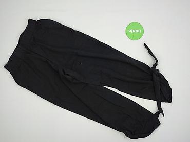 lidl joggery: Czarne spodnie damskie EMERY ROSE, rozmiar S. - Fason: luźne — 2