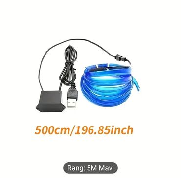 Digər aksesuarlar: Avtomobil üçün ambians işiq mavi rəng 5 metr yenidir pakofqada rəng -da lalafo.az — 7 Digər aksesuarlar: Avtomobil üçün ambians işiq mavi rəng 5 metr yenidir pakofqada rəng — 7