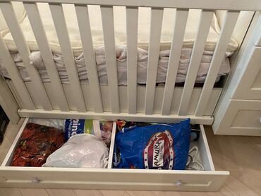 Beşiklər: Qız üçün, İşlənmiş, Dördbucaq, Beşik, Dəstsiz, Matrassız, Yellənmə mexanizmsiz — 6