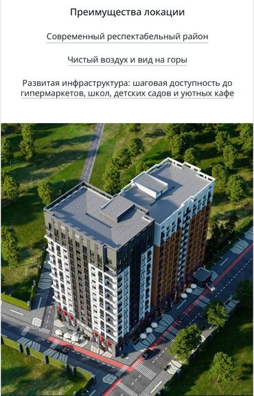 Продажа квартир: 3 комнаты, 78 м², Элитка, 14 этаж, ПСО (под самоотделку) — 3