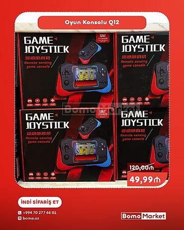 komputer oyunu: Oyun Konsolu Q12 – Game Joystick - Portativ oyun konsolu və ayrılan — 1